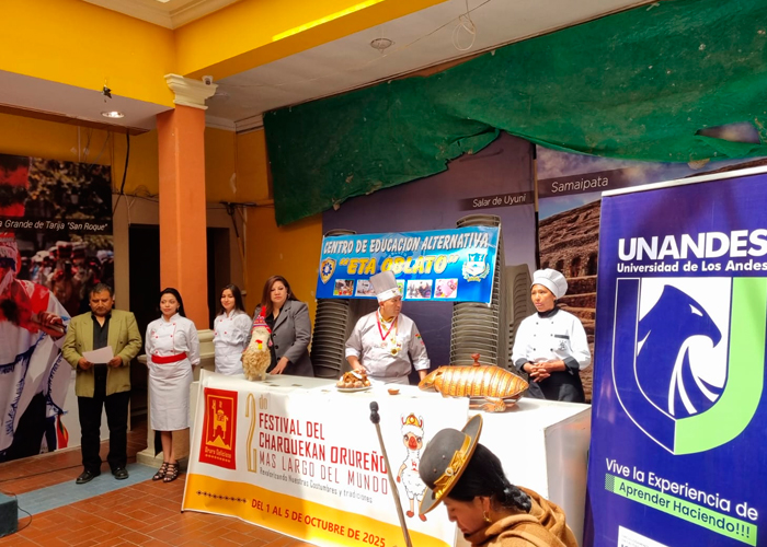 UNANDES presente en la historia gastronómica de Bolivia