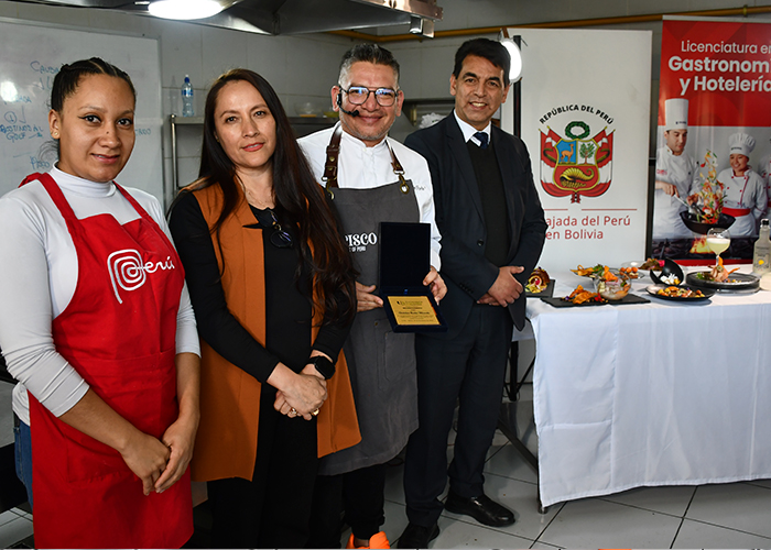 UNANDES realizó con éxito el Taller Demostrativo de Cocina Peruana junto al Chef Christian Rocha