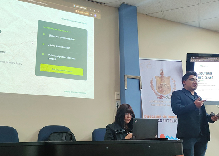 Juventud que transforma: Estudiantes de la UNANDES lideran propuestas tecnológicas en la Hackatón La Paz 2026