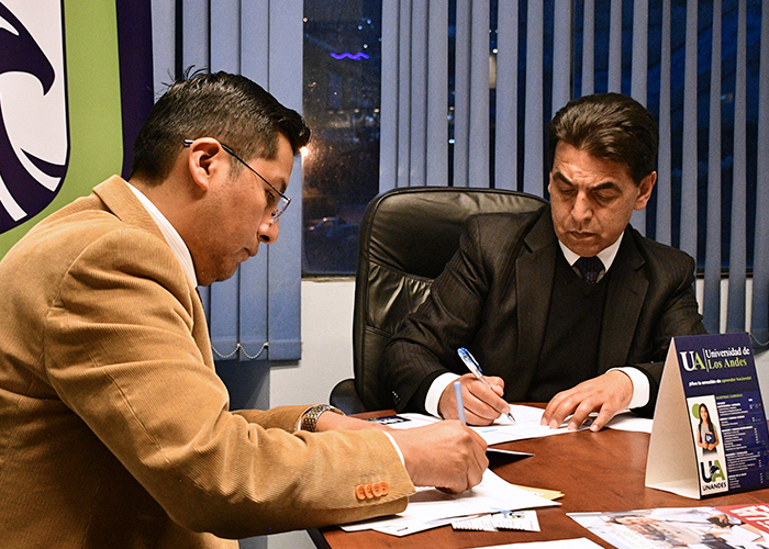 Alianza estratégica: Estudiantes de la Universidad de Los Andes realizarán prácticas en la Cámara Regional de Despachantes de Aduana de La Paz