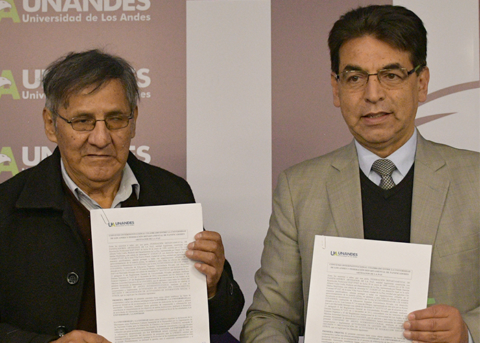 UNANDES y Federación de Panificadores de La Paz sellan alianza para postular la marraqueta como Patrimonio de la Humanidad