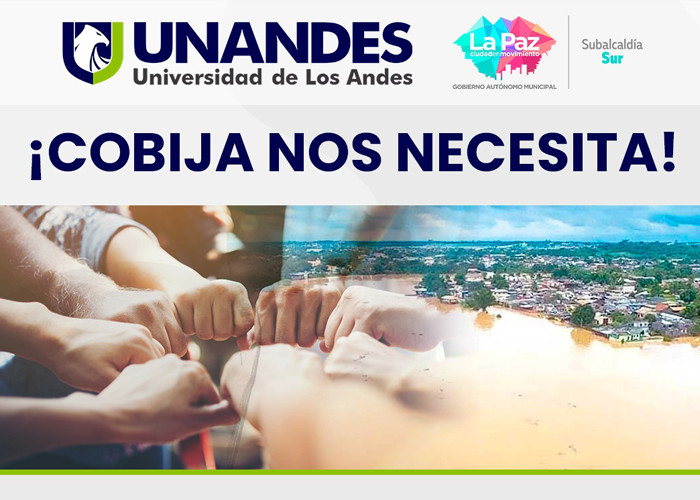 NECESITAMOS TU AYUDA Y CONOCEMOS TU CORAZÓN UNANDES