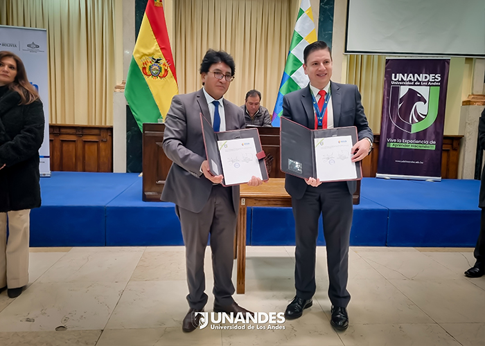 UNANDES da un salto digital con la firma de convenio con ADSIB