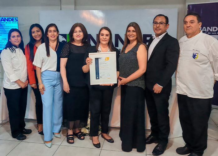 UNIVERSIDAD DE LOS ANDES OBTIENE LA CERTIFICACIÓN INTERNACIONAL ISO 21001:2018